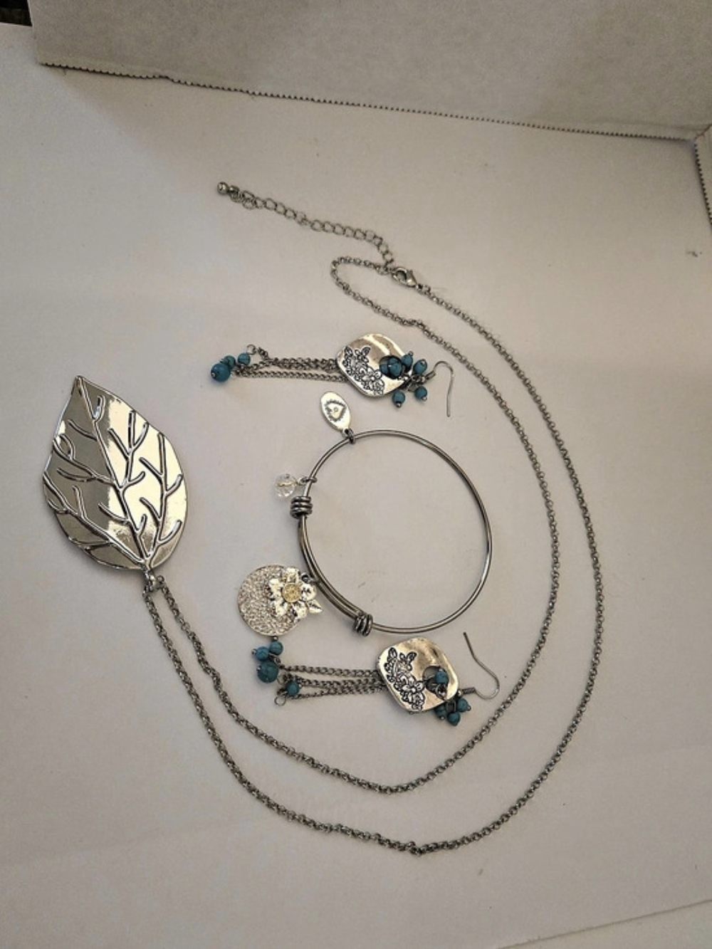 Jewelry Set Silver & Turquoise